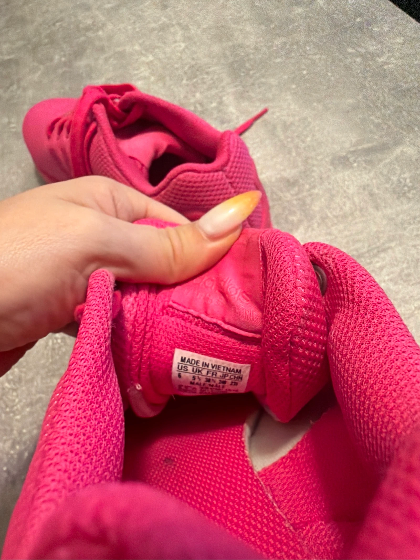 Basket adidas fuchsia 38 2/3 bon état – photo 5